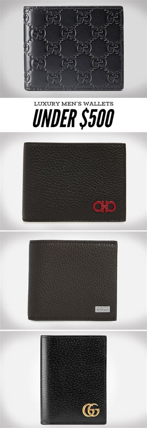 luxury wallets under 500